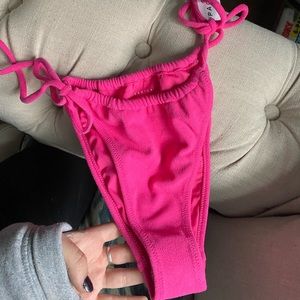 Size S Pac Sun L.A hearts neon pink bikini bottoms